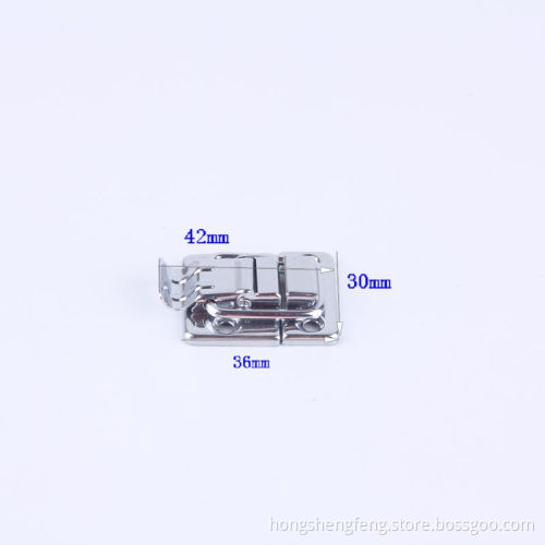 Manufacturer Supply Chrome Color Gifts Box Small Metal Latch